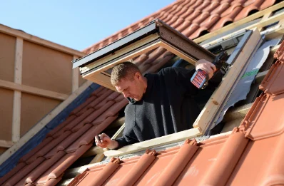 Pose de fenêtres de toit Velux à Moiry